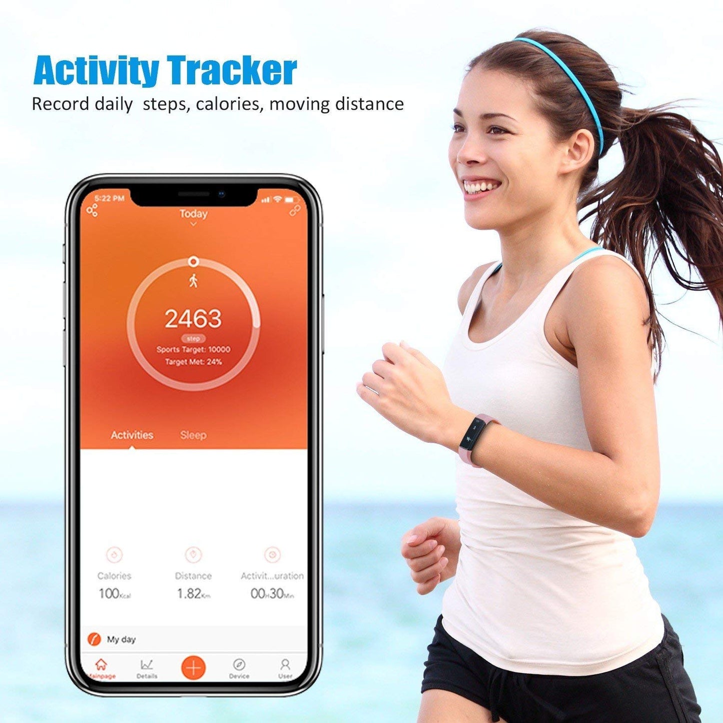 SmartFit Activity Tracker Smart Watch