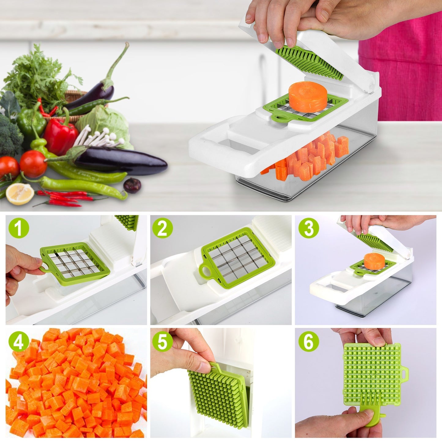 12 In 1 Vegetable Chopper