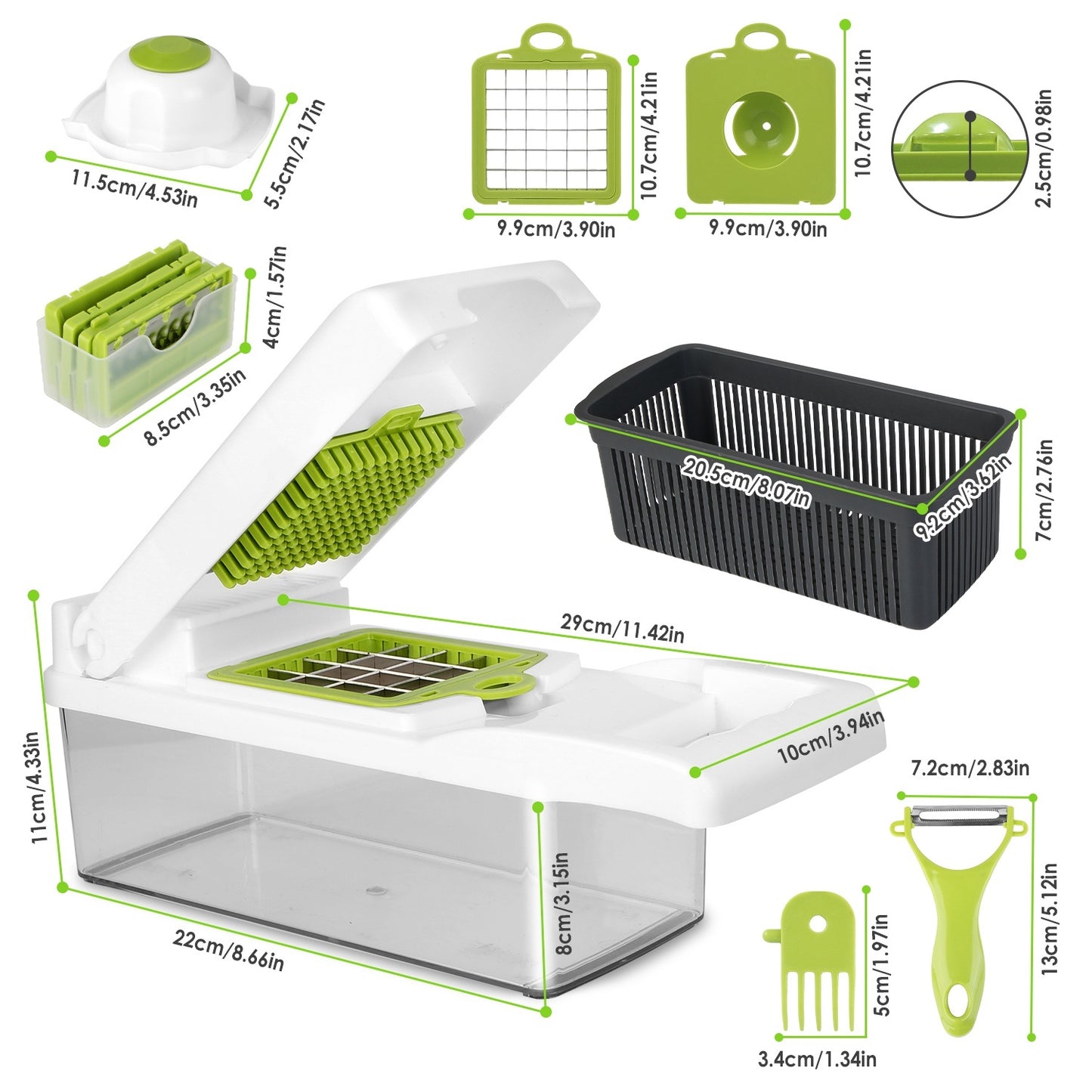 12 In 1 Vegetable Chopper
