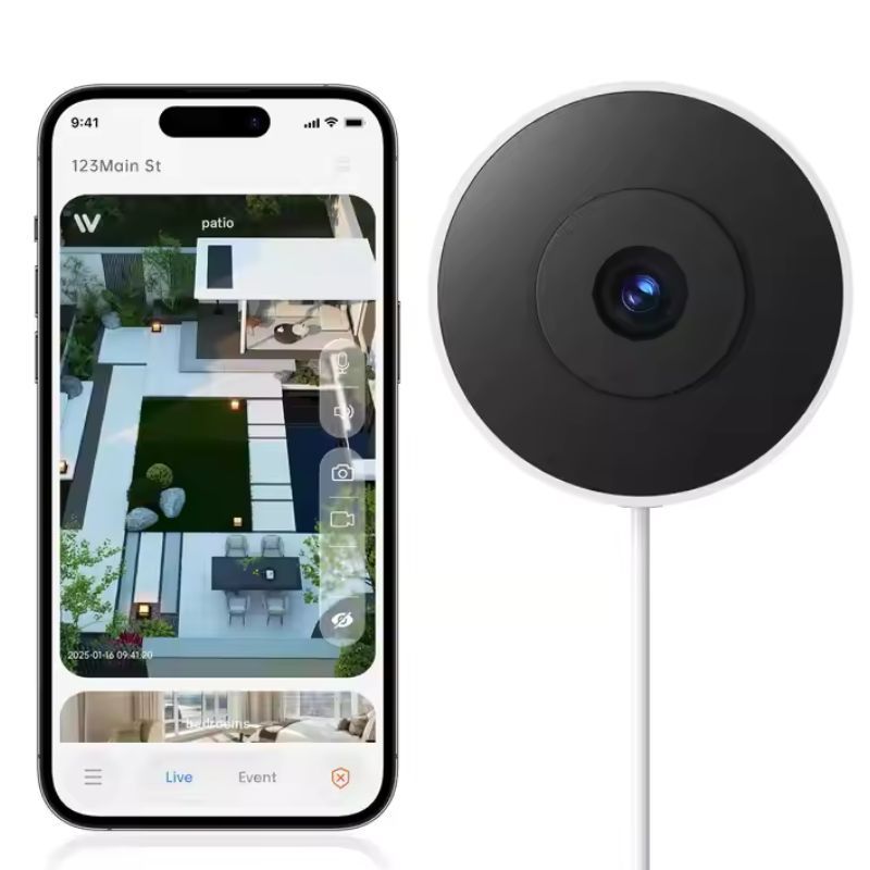 Window Security Camera Night Vision Motion Detection with WiFi