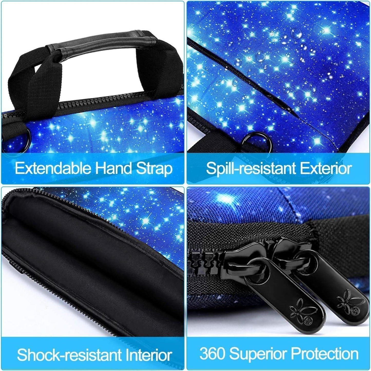 15" Laptop Shoulder Bag Carrying Holder 14.2" 15.4 Inch Computer Tablet Canvas Handbag Case Notebook Messenger Briefcase