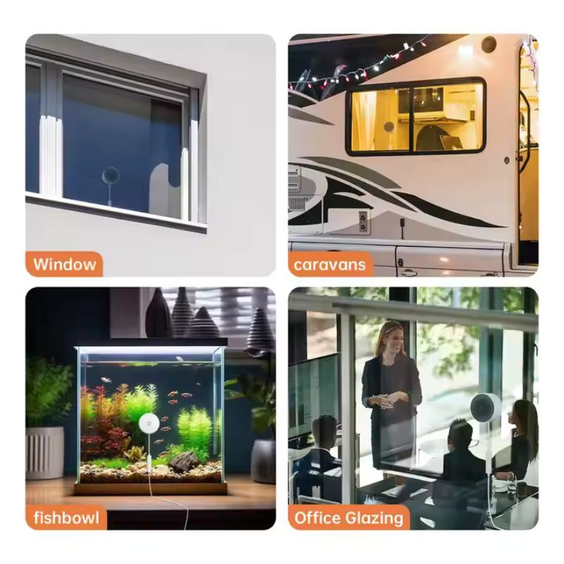 Window Security Camera Night Vision Motion Detection with WiFi