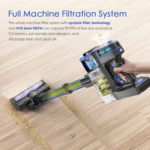 4-in-1 Cordless Vacuum Cleaner HEPA System