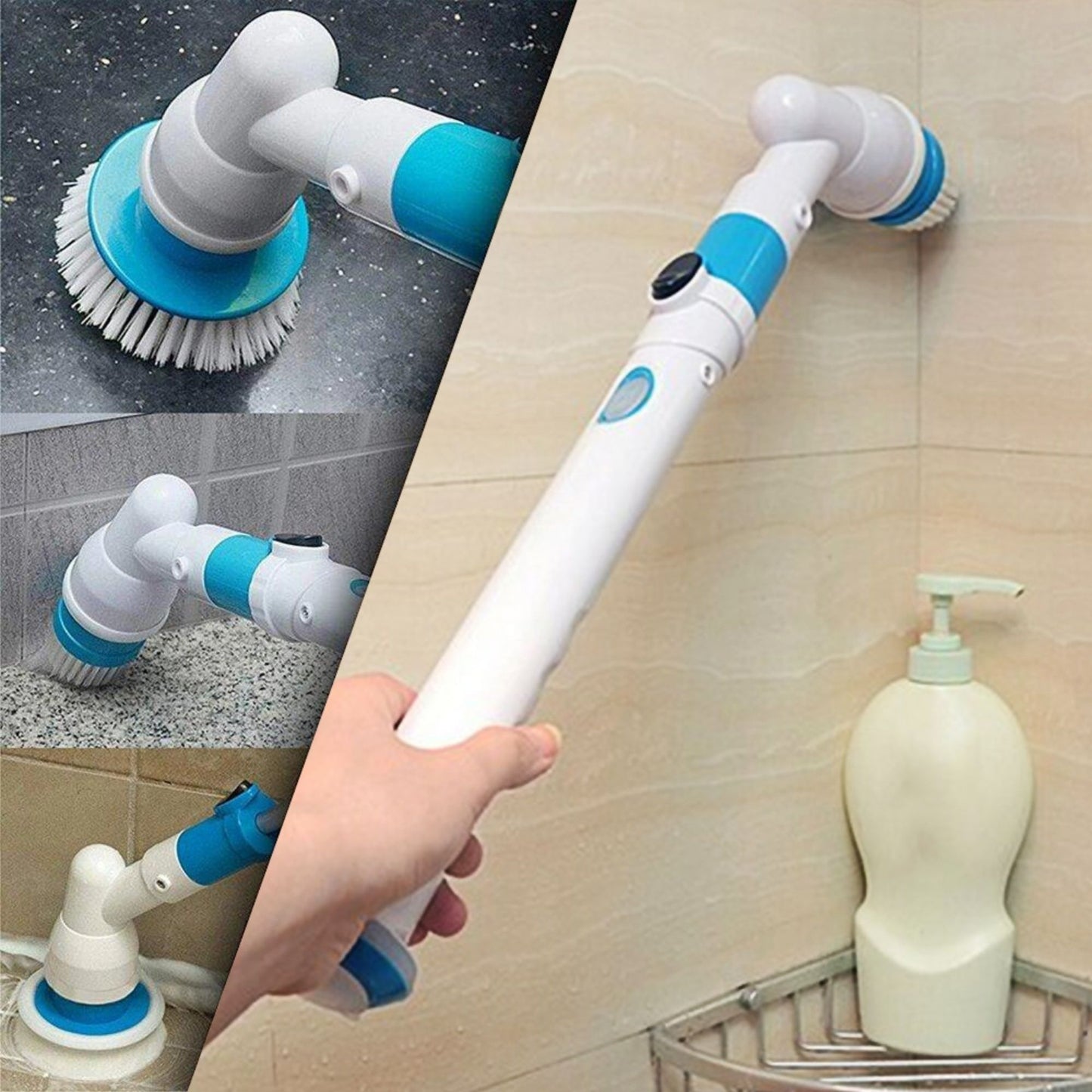 Extendable Cordless Power Scrubber