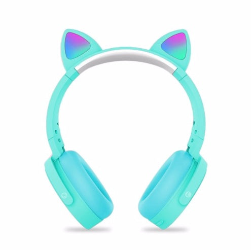 Kids Cat Head Phone with Push Pop Fidgets