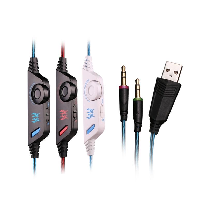 Ninja Dragon Stealth LED Vibrating Gaming Headphone